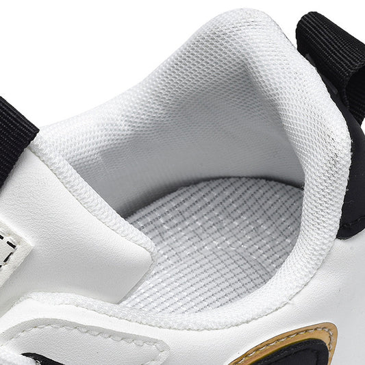 Fashion Colorblock Lace-up Sneakers For Men Breathable Low-top Dad Shoes Running Walking Sports Shoes - MANDOTOS