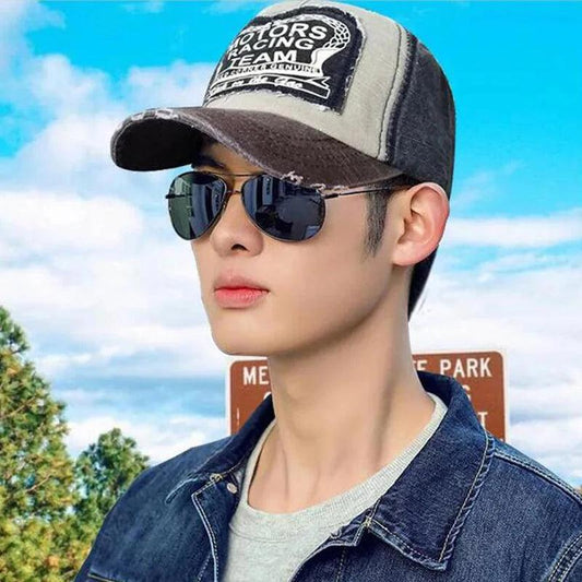 fishing embroidery Baseball Cap Men Snapback Mesh Caps Women Hats For Men Casquette Bone Casual Adjustable New Sun Hat Trucker - MANDOTOS
