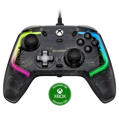 GameSir Kaleid Flux Xbox Controller Wired Gamepad for Xbox Series X, Xbox Series S, Xbox One game console Hall Effect Joystick - MANDOTOS