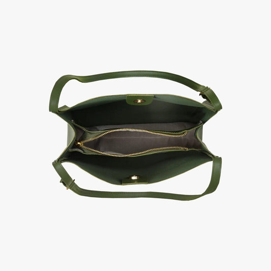 Olives Vegan Leather Tote - MANDOTOS