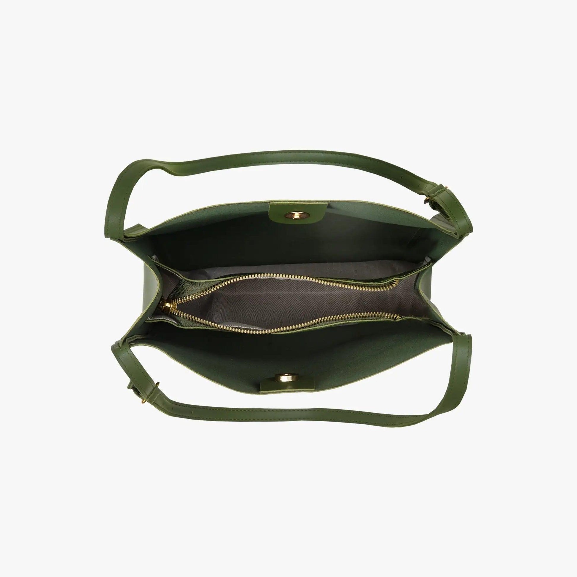 Olives Vegan Leather Tote - MANDOTOS