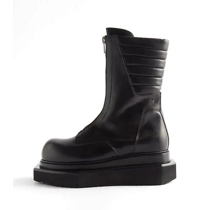 Genuine Leather Men's Boots - MANDOTOS