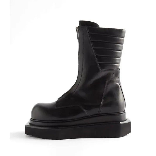 Genuine Leather Men's Boots - MANDOTOS