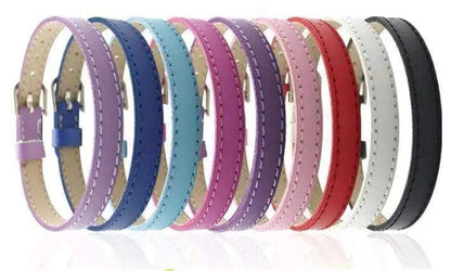 Genuine Leather Slider Bracelet - MANDOTOS