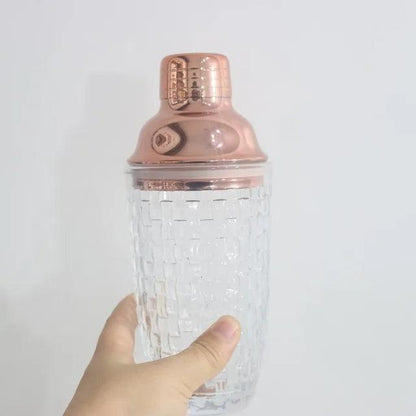 Glass Cocktail Shaker Kit - MANDOTOS