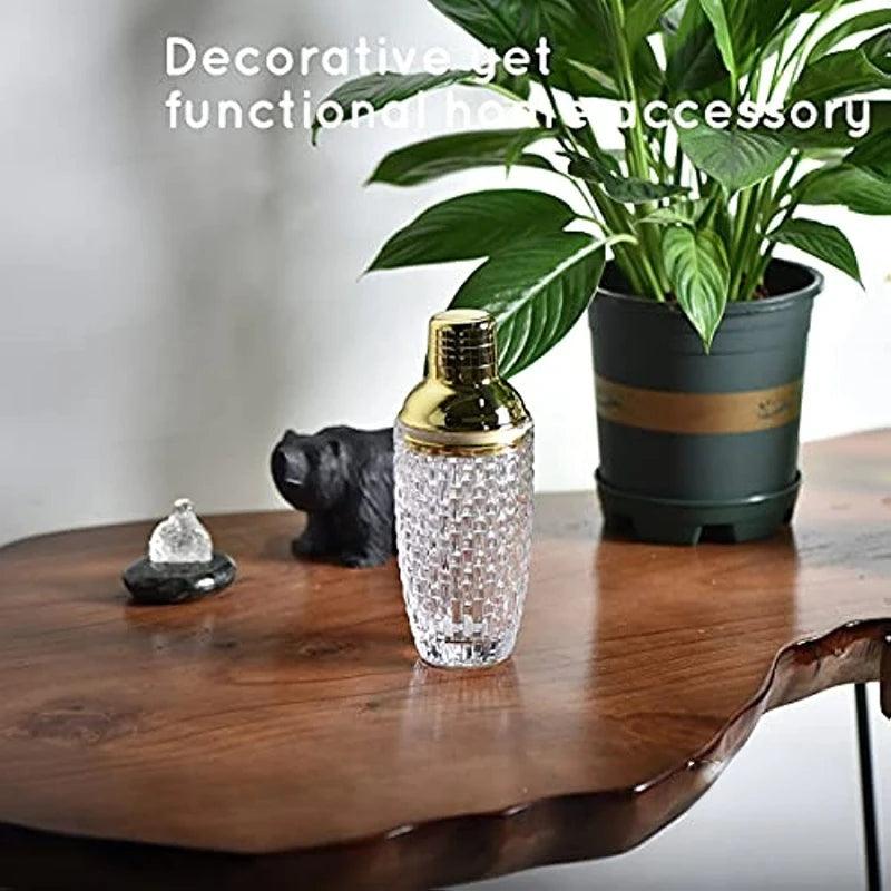 Glass Cocktail Shaker Kit - MANDOTOS