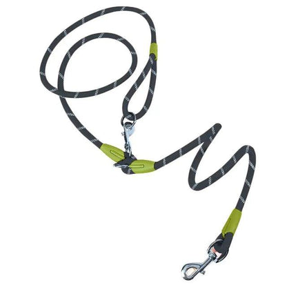GlowGuide Reflective Nylon Dog Leash - MANDOTOS
