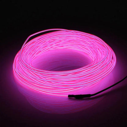 Glowing EL Wire Neon Tube Strings for Decor with Controller - MANDOTOS