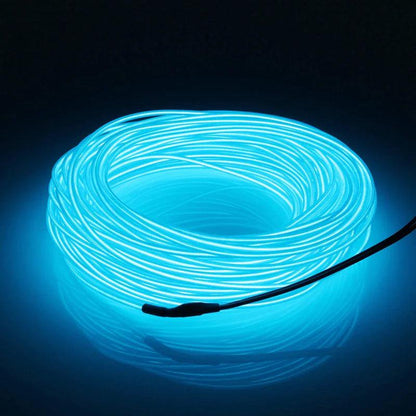 Glowing EL Wire Neon Tube Strings for Decor with Controller - MANDOTOS