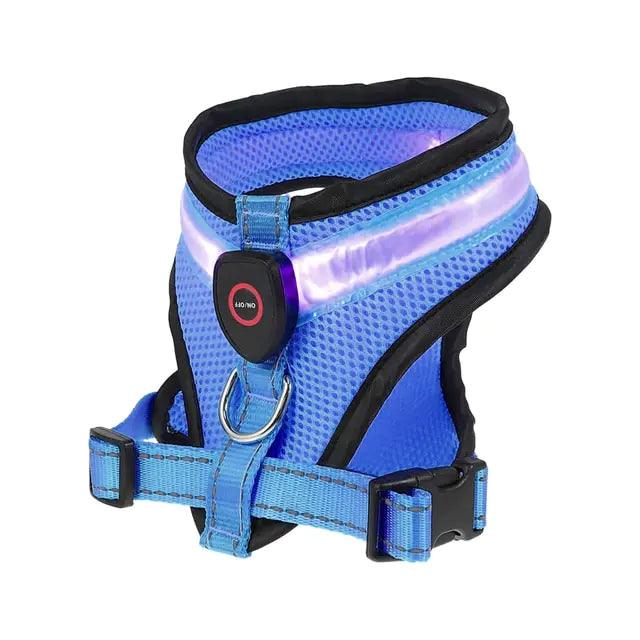 Glowing Pup Safety Harness - MANDOTOS