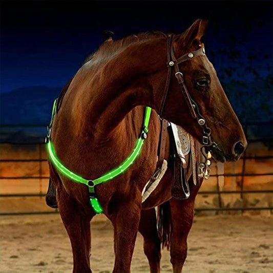 GlowRide Nylon Horse Harness - MANDOTOS