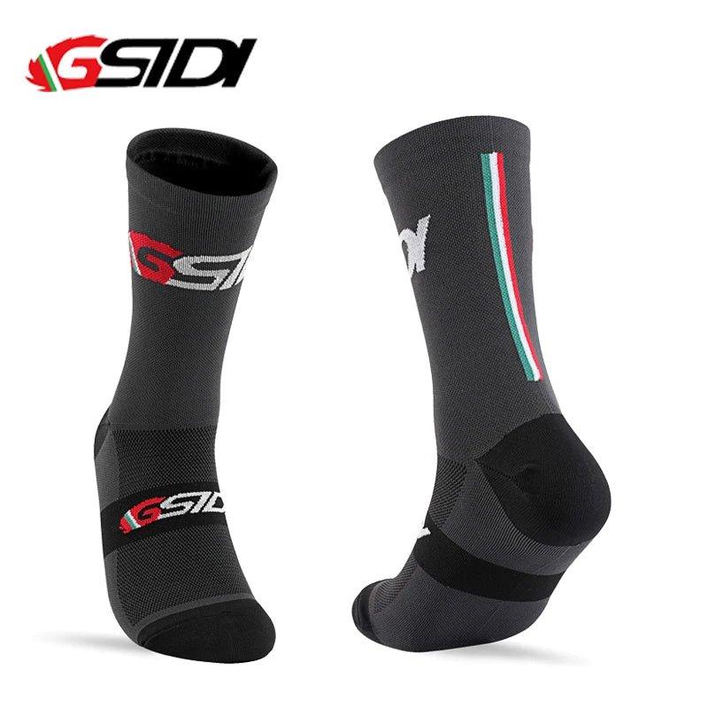 Gsidi New Cycling Socks High Quality Compression Men Bike Outdoor Women Running Professional Sports Running - MANDOTOS