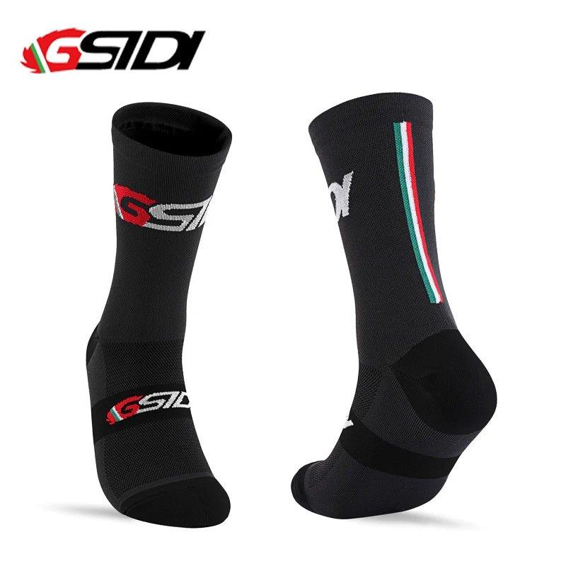 Gsidi New Cycling Socks High Quality Compression Men Bike Outdoor Women Running Professional Sports Running - MANDOTOS