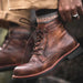 Handmade Leather Men's Boots - MANDOTOS