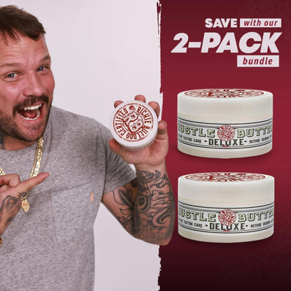 Hustle Tattoo Care Balm Twin Pack - Vegan & Petroleum-Free - MANDOTOS