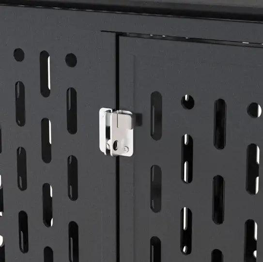 Indestructible 45" Dual-Door Dog Kennel - MANDOTOS