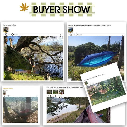 Bug-Free Camp Hammock - MANDOTOS