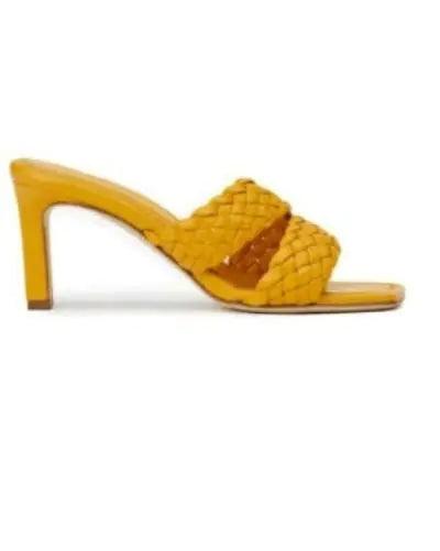 Lafayette 148 NY Maracella Heeled Sandal - MANDOTOS