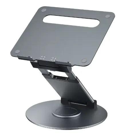 Laptop Stand for Desk with 360° Rotating Base - MANDOTOS
