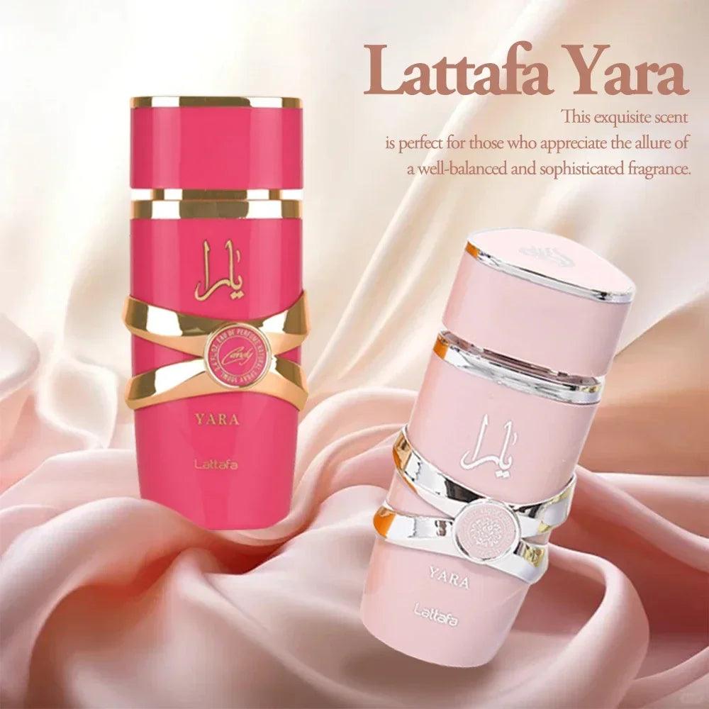 Lattafa Yara Candy EDP 100ML Original Eau De Parfum Lasting Fragrances Deodorant Pheromones Attract Men - MANDOTOS