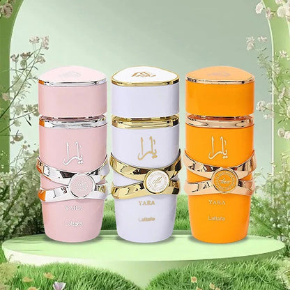 Lattafa Yara Perfume Women Eau De Parfum Original Arab Perfumes Arabian Perfume Lasting Fragrance Light Fragrance Long-lasting - MANDOTOS