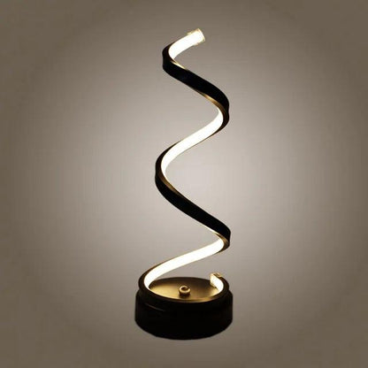 LED Elegance Spiral Desk Light - MANDOTOS