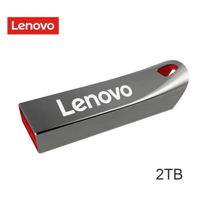 Lenovo 3.0 Pen Drive Metal High Speed Flash Drive 2TB1TB 512GB USB Memory Stick Pen Drive 128GB Suitable for PC/Laptop/PS4 Contr - MANDOTOS