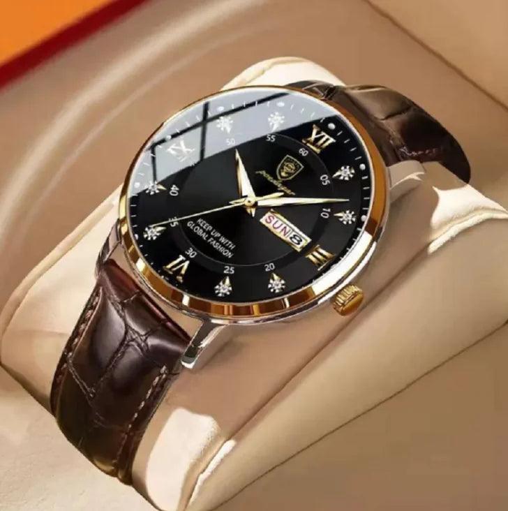 Luminous Men's Waterproof Dual Calendar Watch - MANDOTOS