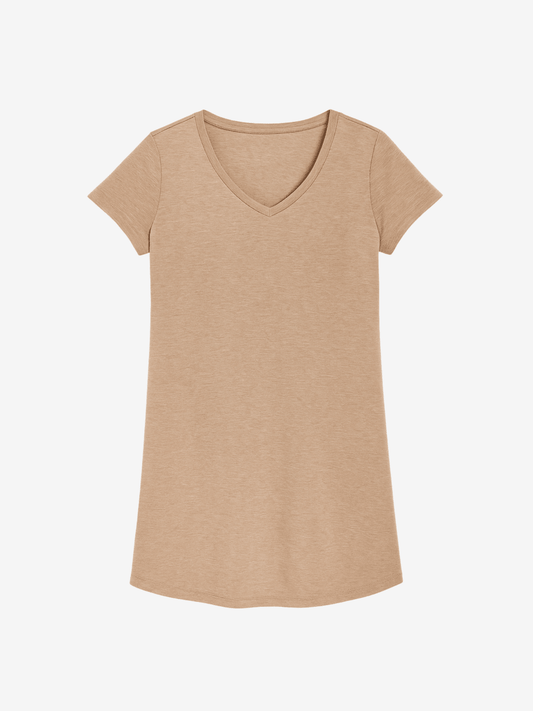 Lusome Sleep USA Eva sleepshirt with soft fabric, relaxed fit, and pastel color, perfect for comfortable nightwear.