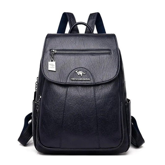 Luxury Embossed Leather Backpacks - MANDOTOS