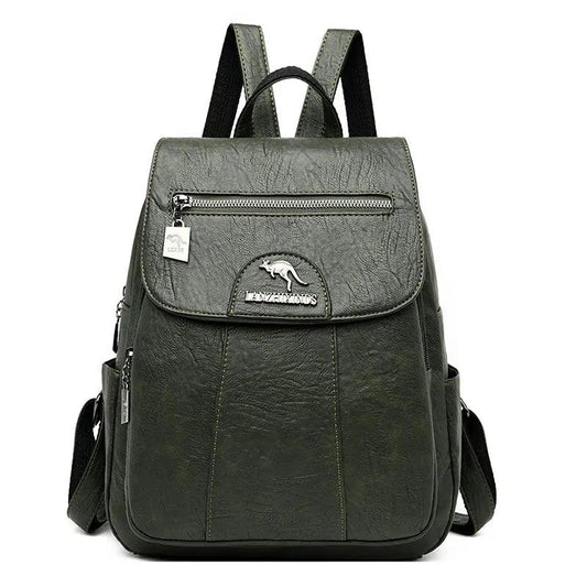 Luxury Embossed Leather Backpacks - MANDOTOS