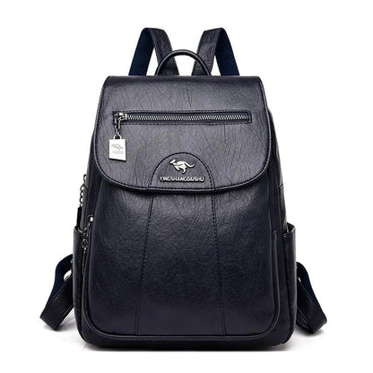 Luxury Embossed Leather Backpacks - MANDOTOS