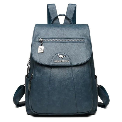 Luxury Embossed Leather Backpacks - MANDOTOS