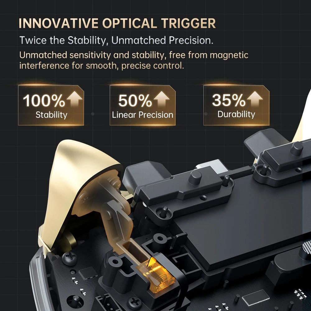 MACHENIKE G5Pro V2 Ultimate Gaming Controller Optical Trigger ABXY Button Hot-Swappable Joystick 4K Resolution For Switch PC - MANDOTOS