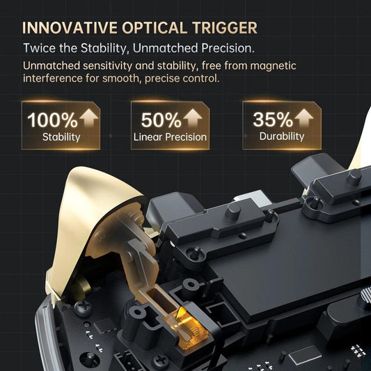 MACHENIKE G5Pro V2 Ultimate Gaming Controller Optical Trigger ABXY Button Hot-Swappable Joystick 4K Resolution For Switch PC - MANDOTOS