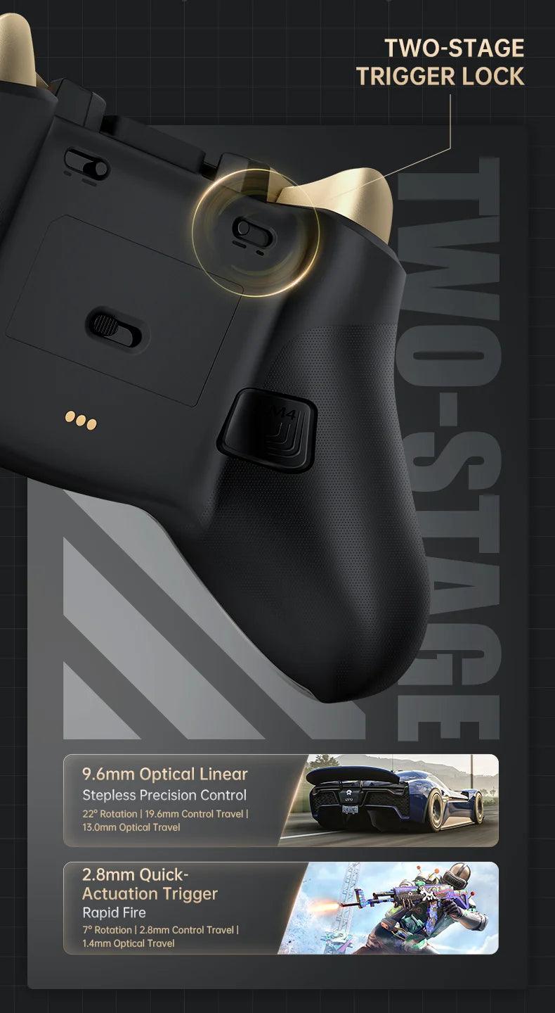 MACHENIKE G5Pro V2 Ultimate Gaming Controller Optical Trigger ABXY Button Hot-Swappable Joystick 4K Resolution For Switch PC - MANDOTOS