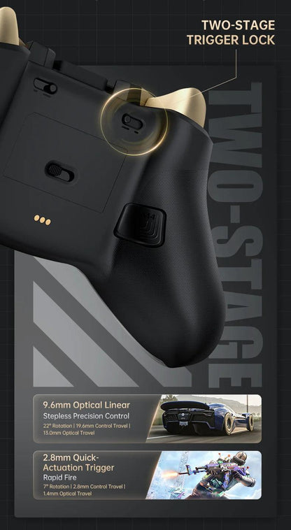 MACHENIKE G5Pro V2 Ultimate Gaming Controller Optical Trigger ABXY Button Hot-Swappable Joystick 4K Resolution For Switch PC - MANDOTOS