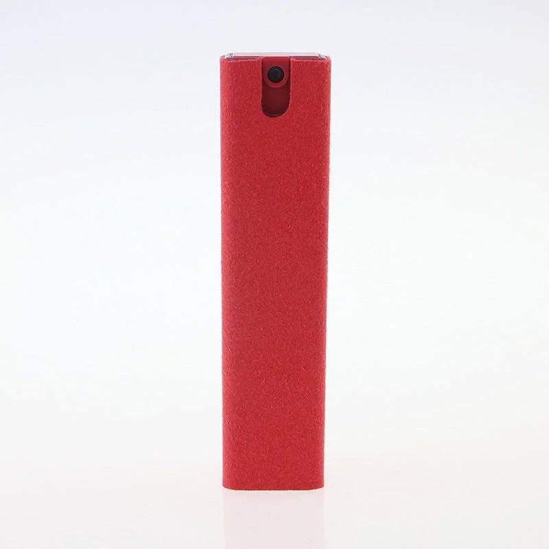 MANDOTOS 2-in-1 phone and computer screen cleaner kit with microfiber cloth for dust removal and screen cleaning.