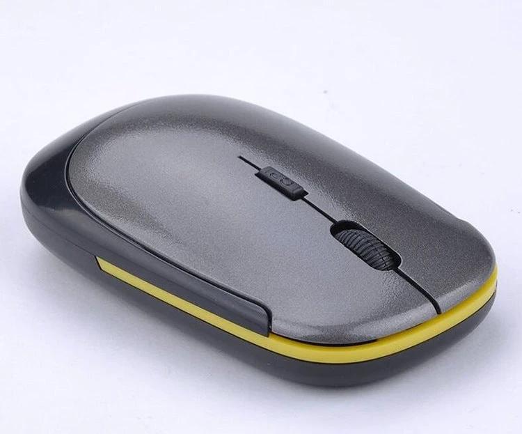 Mandotos wireless mouse for laptops, compact design with ergonomic shape and black finish, ideal for computer use