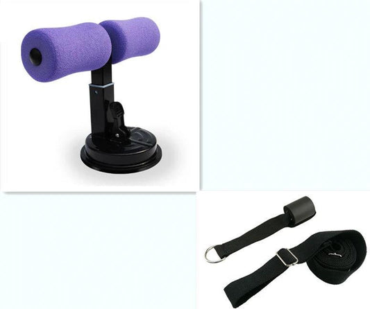 Mandotos Sit Up Bar Trainer for core workouts, featuring sturdy metal frame and adjustable height for effective abdominal exercises.