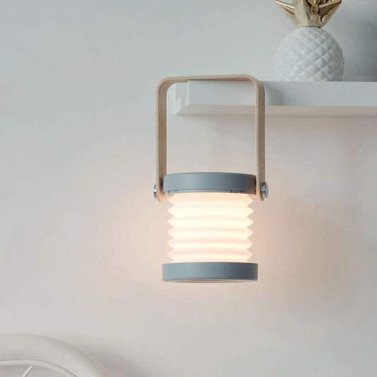 Mandotos USB rechargeable night light with touch control in elegant white, green, gray, or red limited edition colors.