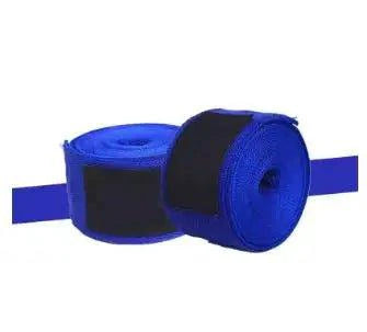 MANDOTOS 2-piece cotton boxing training bandages and wraps for sanda, kickboxing, MMA, and boxing sports, shown in the image.