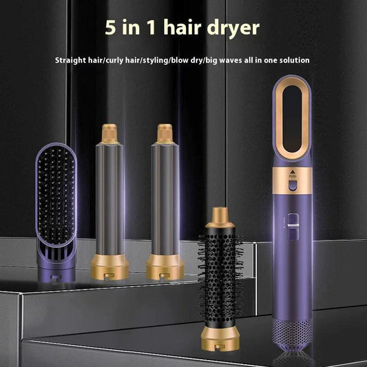 MANDOTOS 5-in-1 multi-head styling curler with various barrel sizes for versatile curling and hairstyling options.