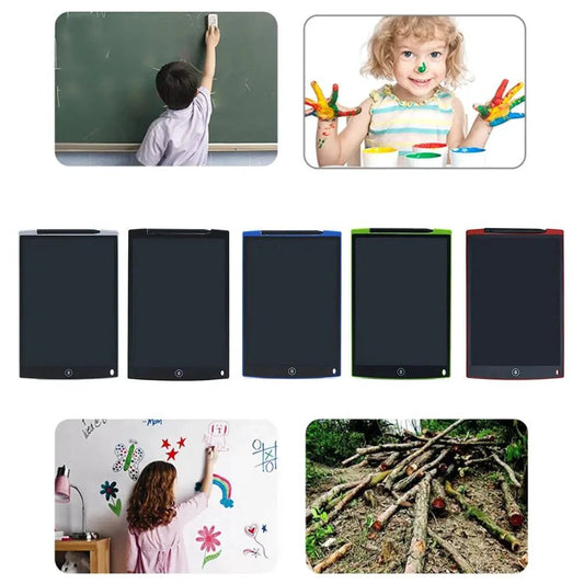 Mandotos 8.5-inch LCD writing tablet with digital drawing and handwriting pad, ultra-thin portable electronic board for notes and sketches.