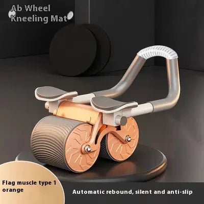 Mandotos Automatic Rebound Abdominal Wheel for core strengthening and abdominal workouts, with ergonomic handles and rebound mechanism.