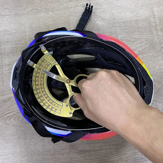Mandotos men's cycling helmet for road races and cyclocross, with reflective safety features and aerodynamic design for racing.
