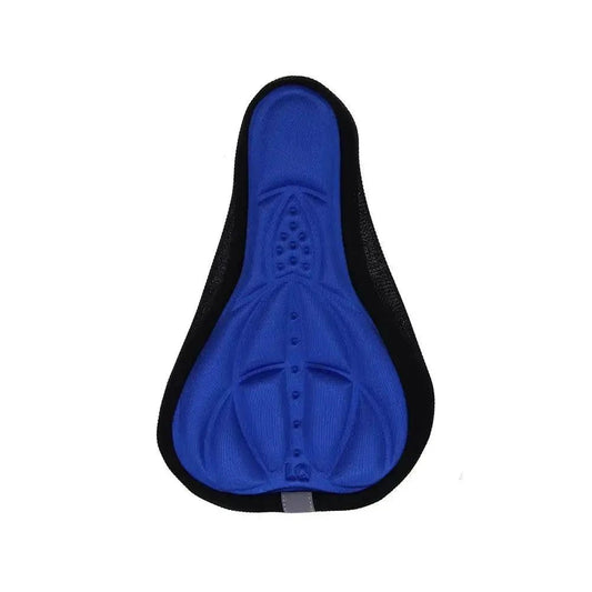 Mandotos Bike Bliss Comfort Gel Seat Cushion providing ergonomic support for a comfortable, smooth riding experience.
