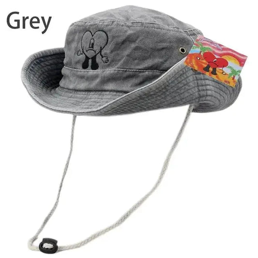 Mandotos chic embroidered travel hat with stylish design, lightweight fabric, and detailed embroidery for outdoor adventures.