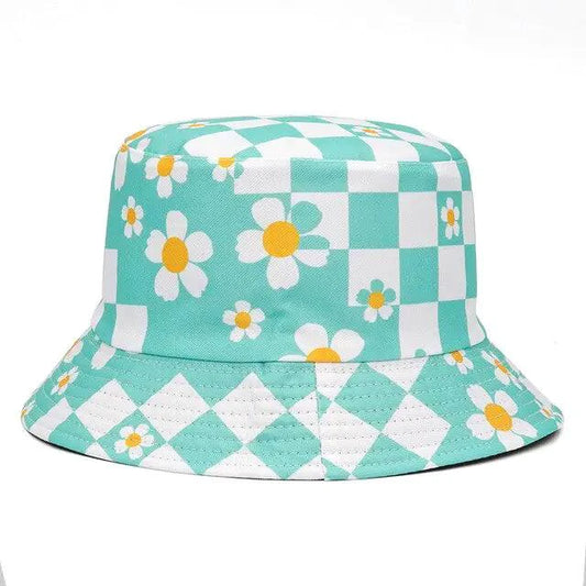 Mandotos chic unisex bucket hat with wide brim and stylish design, perfect for casual outdoor wear.
