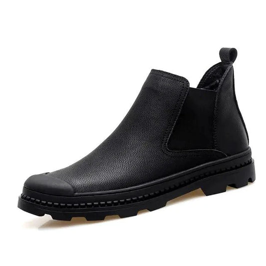 Mandotos cozy leather footwear showing stylish design and soft leather material, perfect for comfortable casual wear.